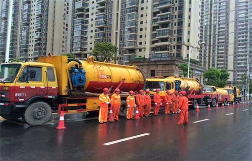 西峰市政管道清淤