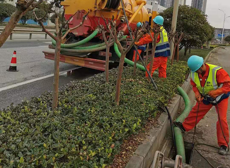 西峰市政管道清淤